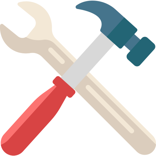 hammer and spanner icon